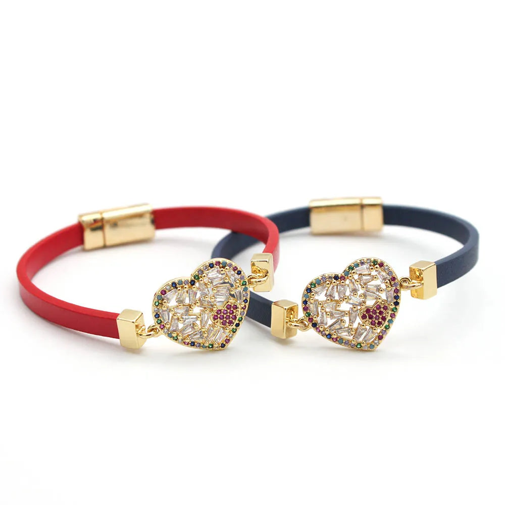 Heart Trendy Bracelet Slider Chain