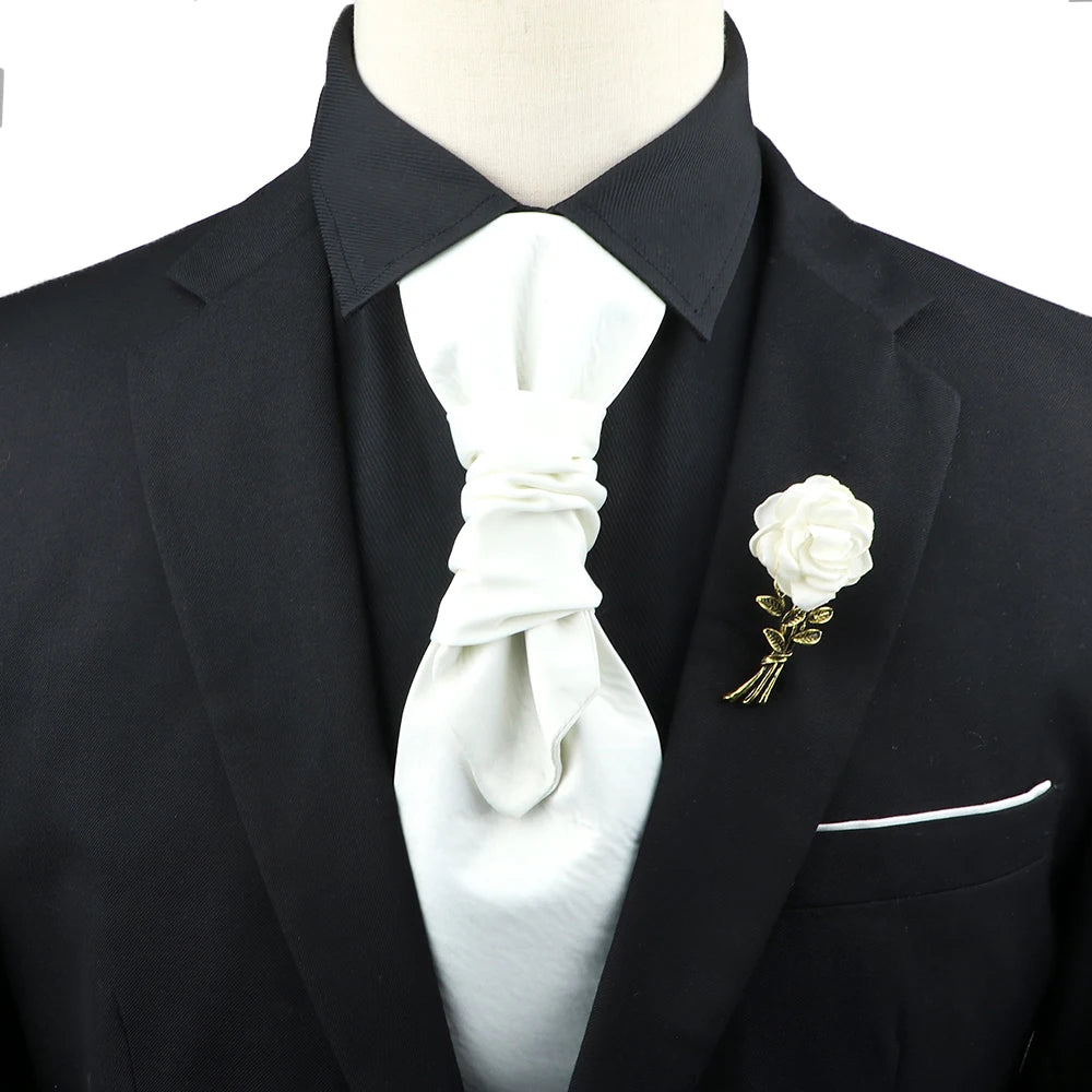 Paisley Tie & Brooch Set