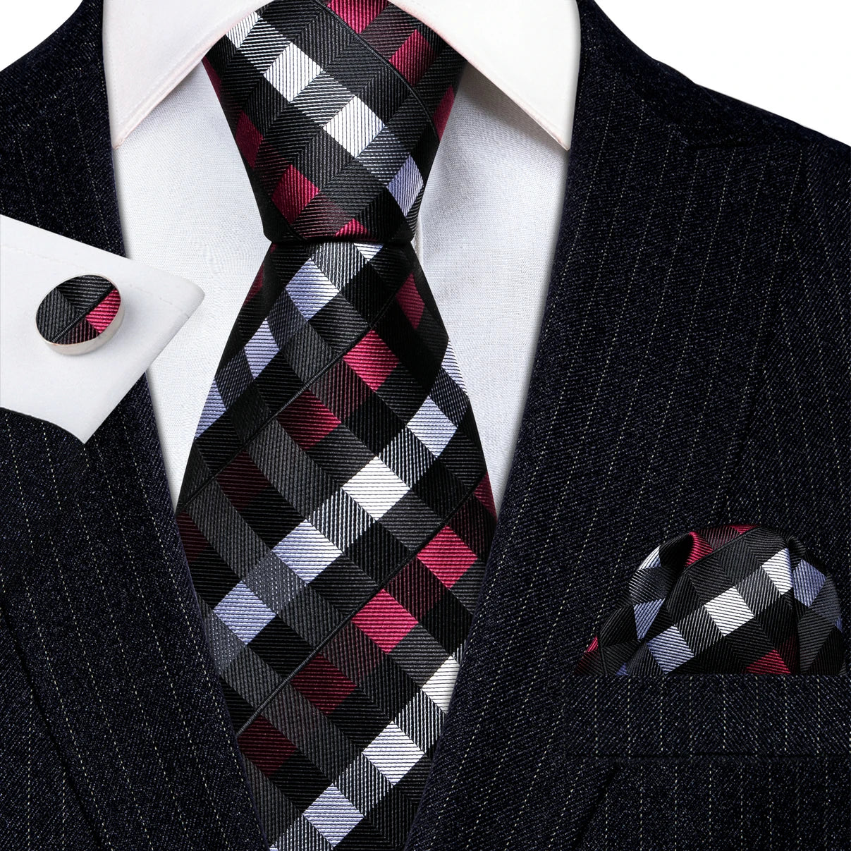 Jacquard Silk Men's Tie Set