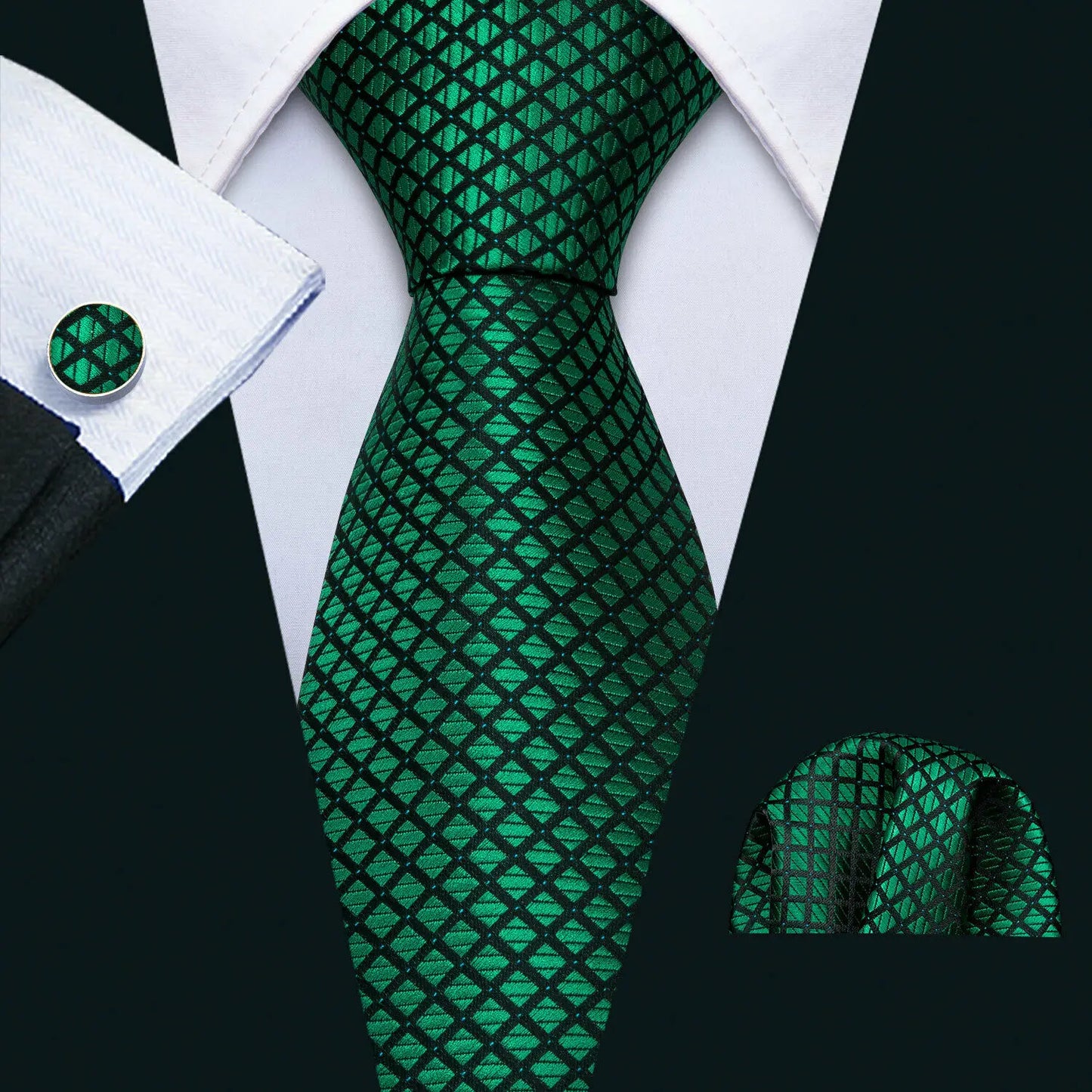 Luxurious Silk Tie Set