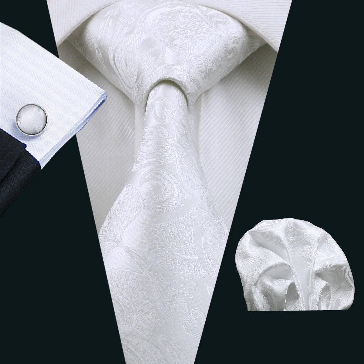 Jacquard Silk Men's Tie Set