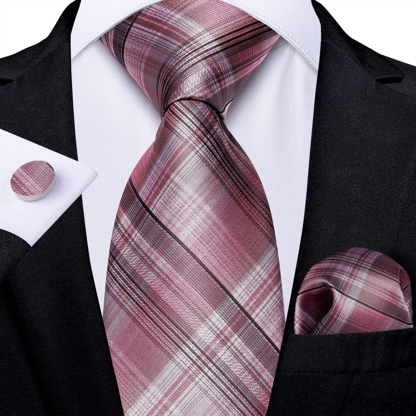 Men Pink Ties