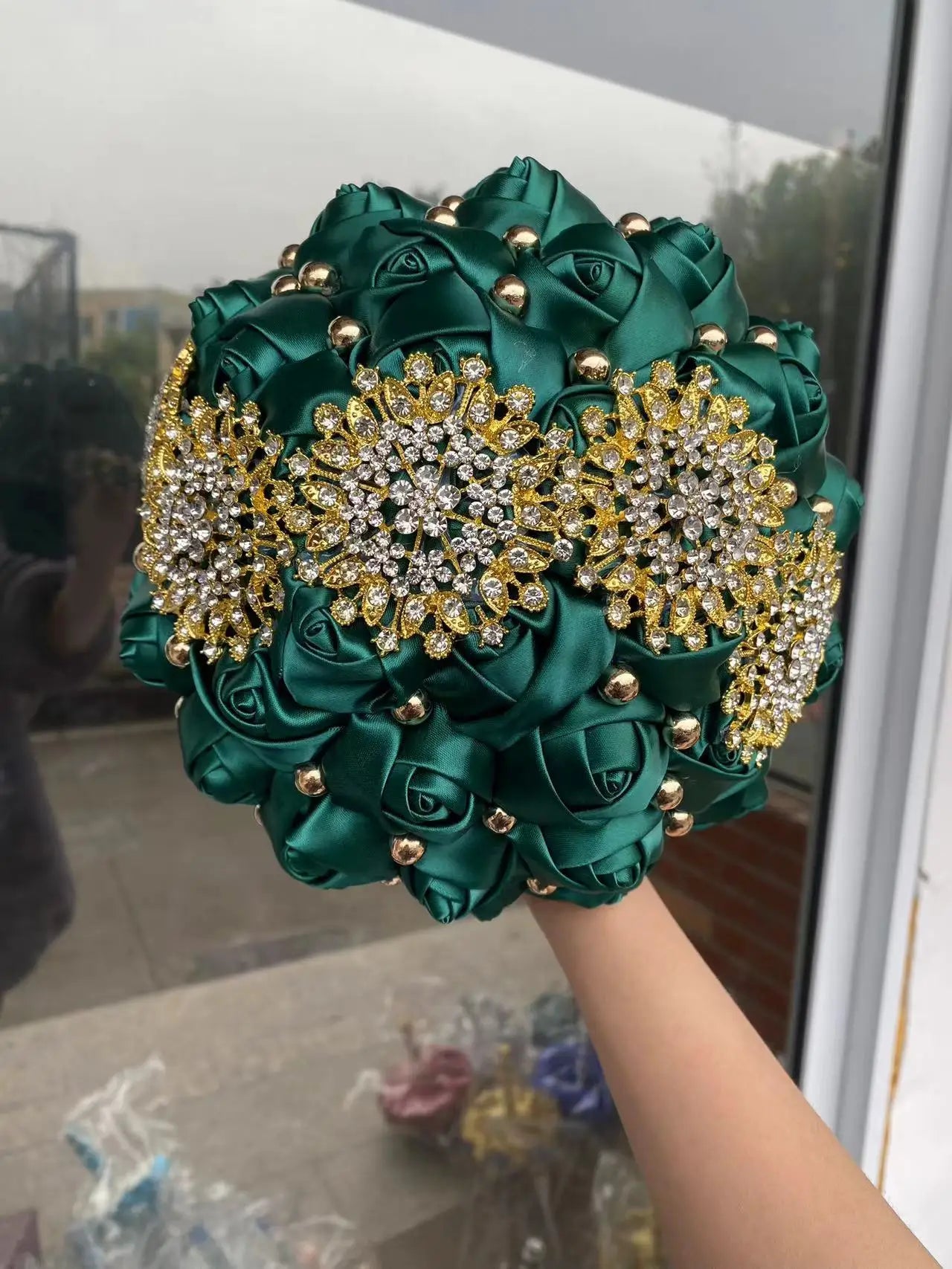Luxury Wedding Rhinestone Bouquet