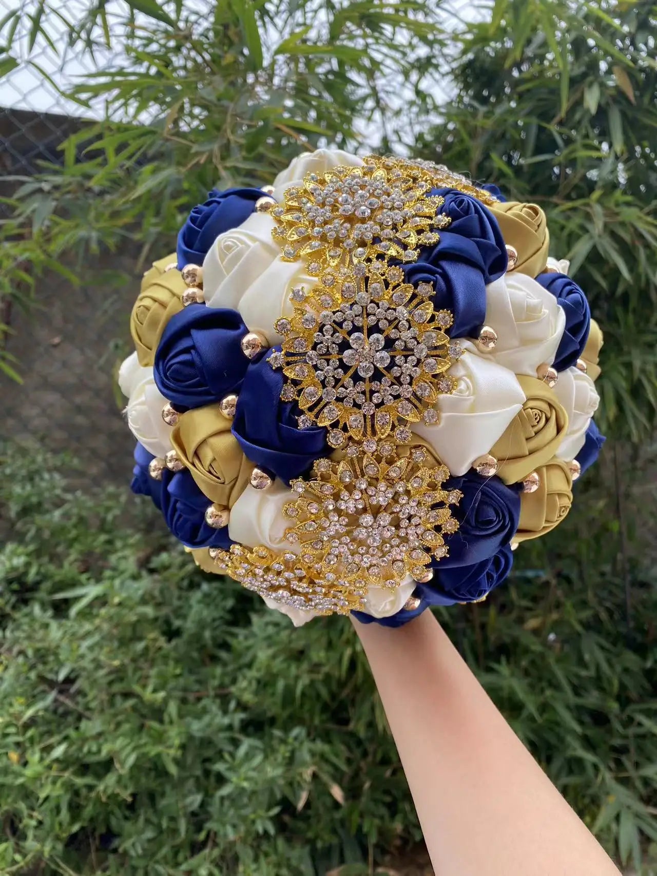 Luxury Wedding Rhinestone Bouquet