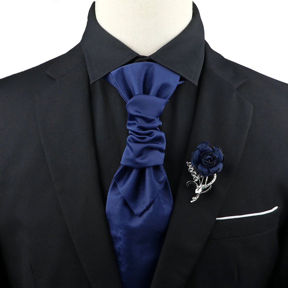 Paisley Tie & Brooch Set