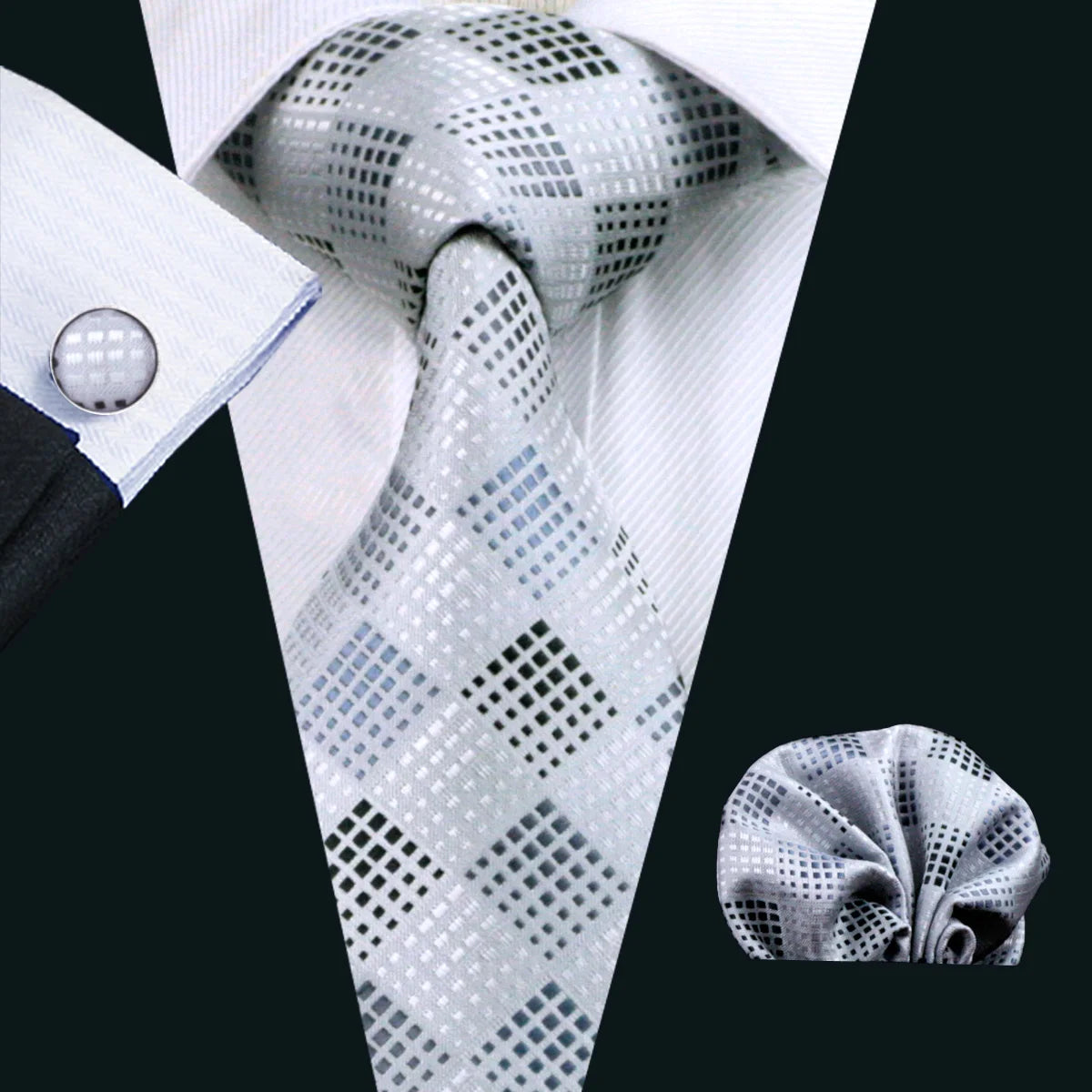 Luxurious Silk Tie Set