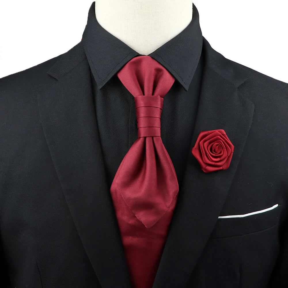 Paisley Tie & Brooch Set