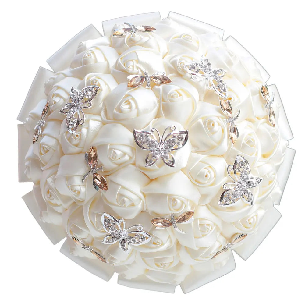 Ivory Wedding Bridal Bouquet