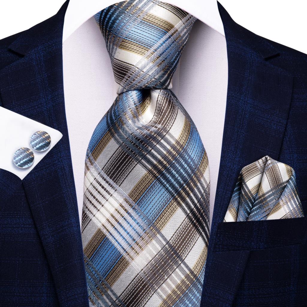 Novelty Silk Wedding Tie Set