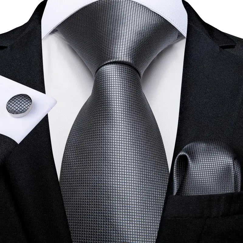 Jacquard Silk Men's Tie Set