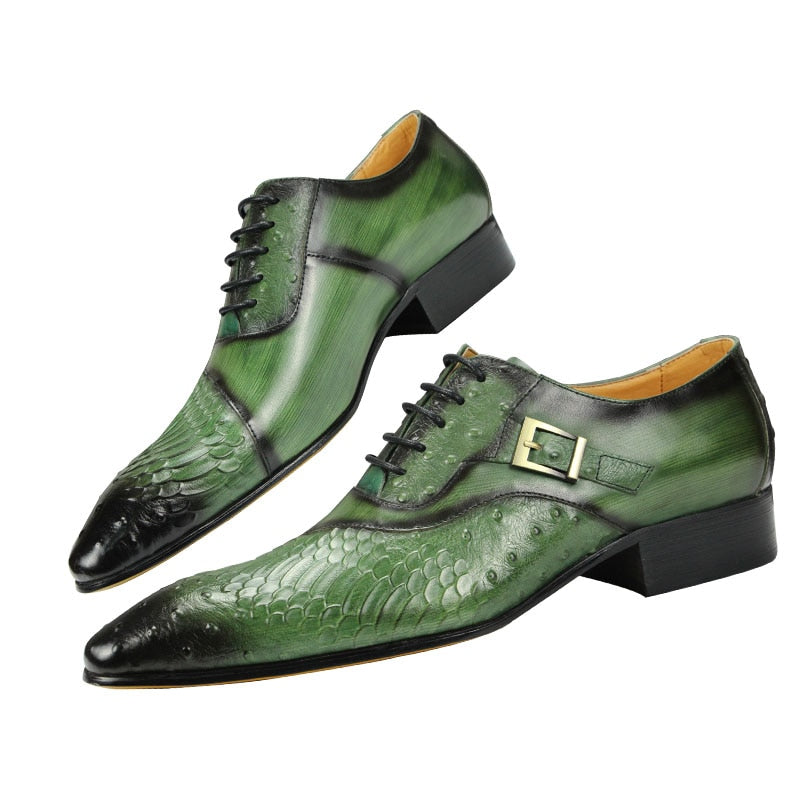 British Carved Oxford Shoes