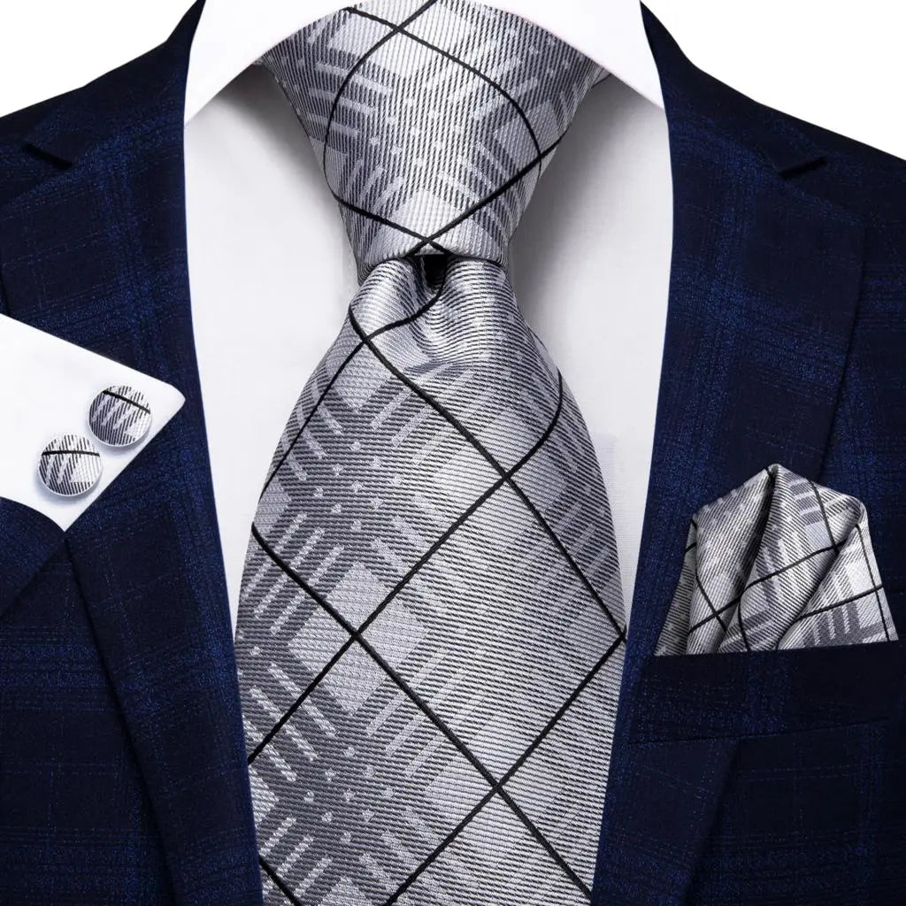 Novelty Silk Wedding Tie Set