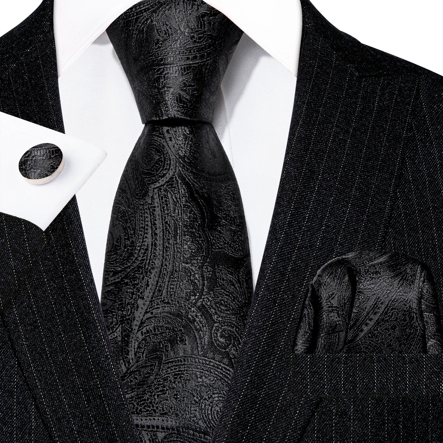 Jacquard Silk Men's Tie Set
