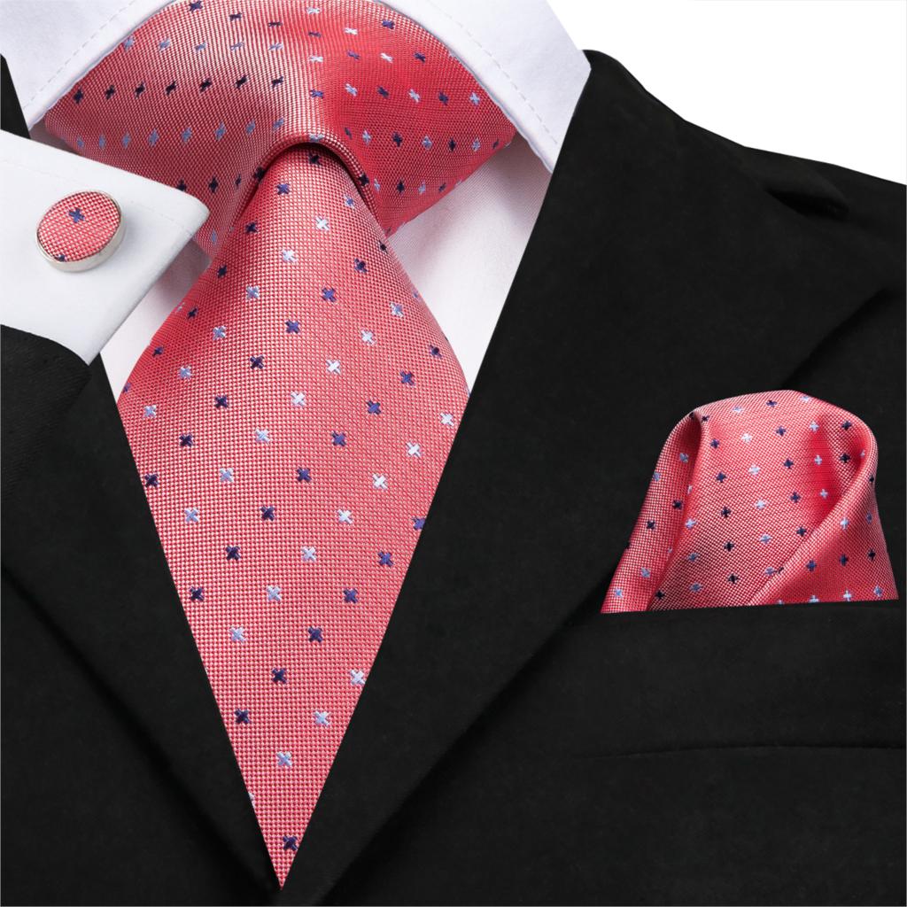 Silk Polka Dot Ties Set