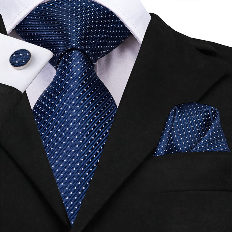 Silk Polka Dot Ties Set