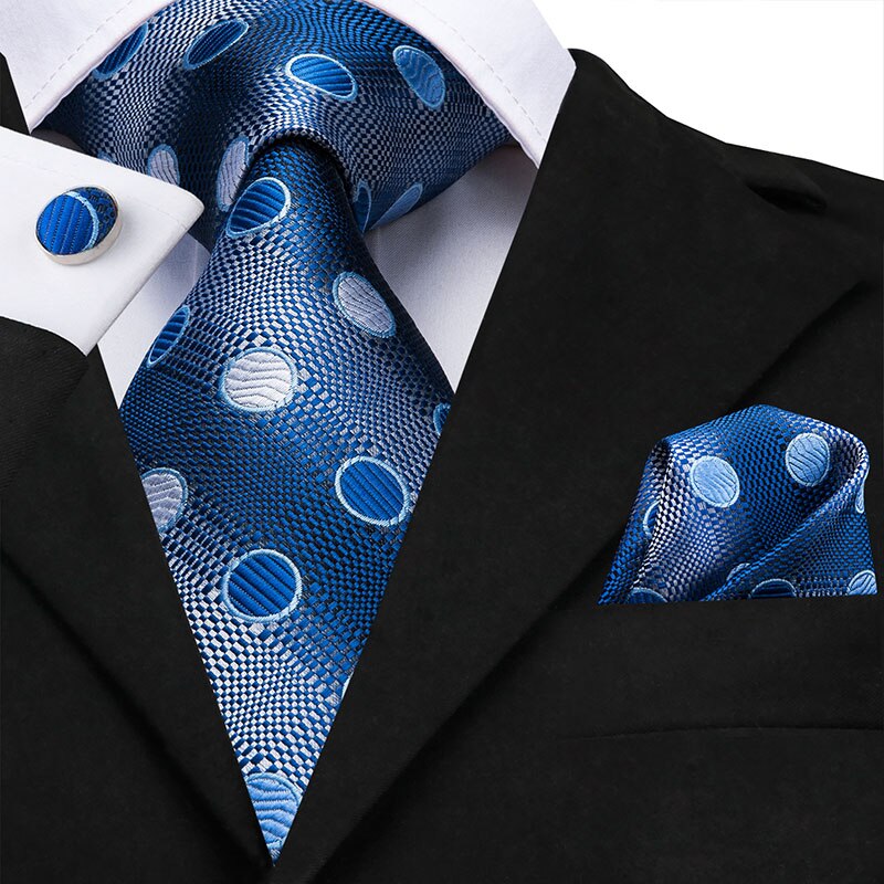 Silk Polka Dot Ties Set