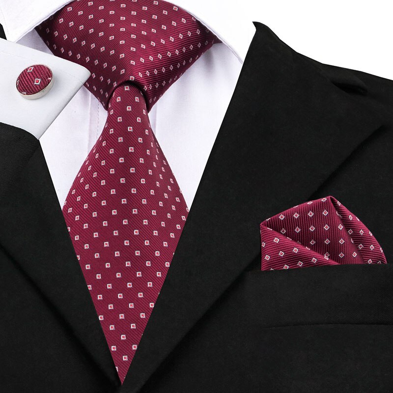Silk Polka Dot Ties Set
