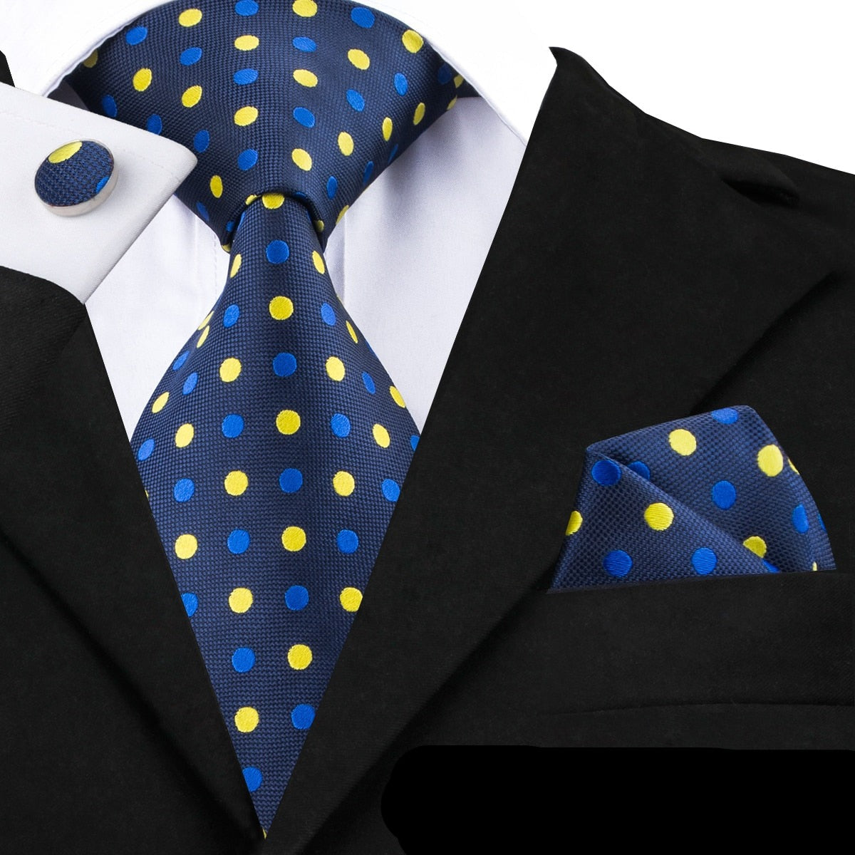 Silk Polka Dot Ties Set