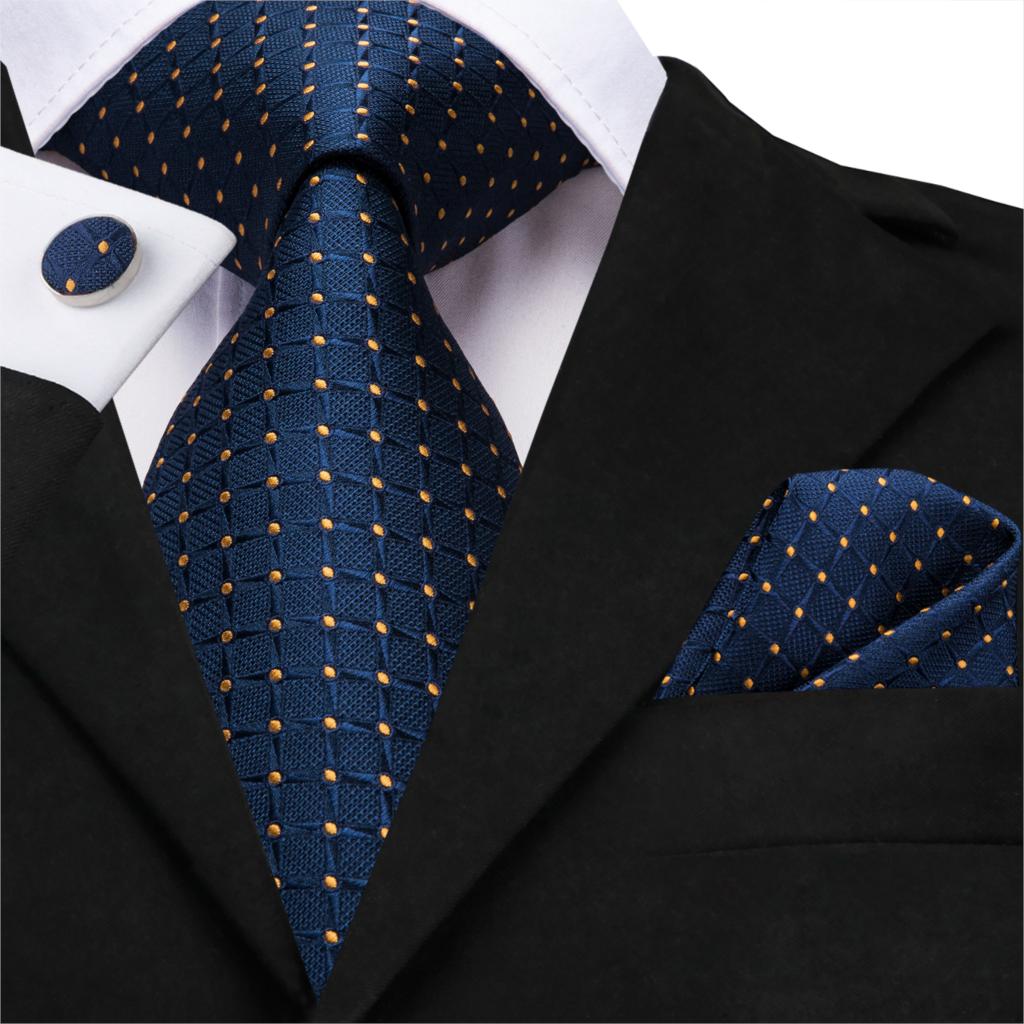 Silk Polka Dot Ties Set