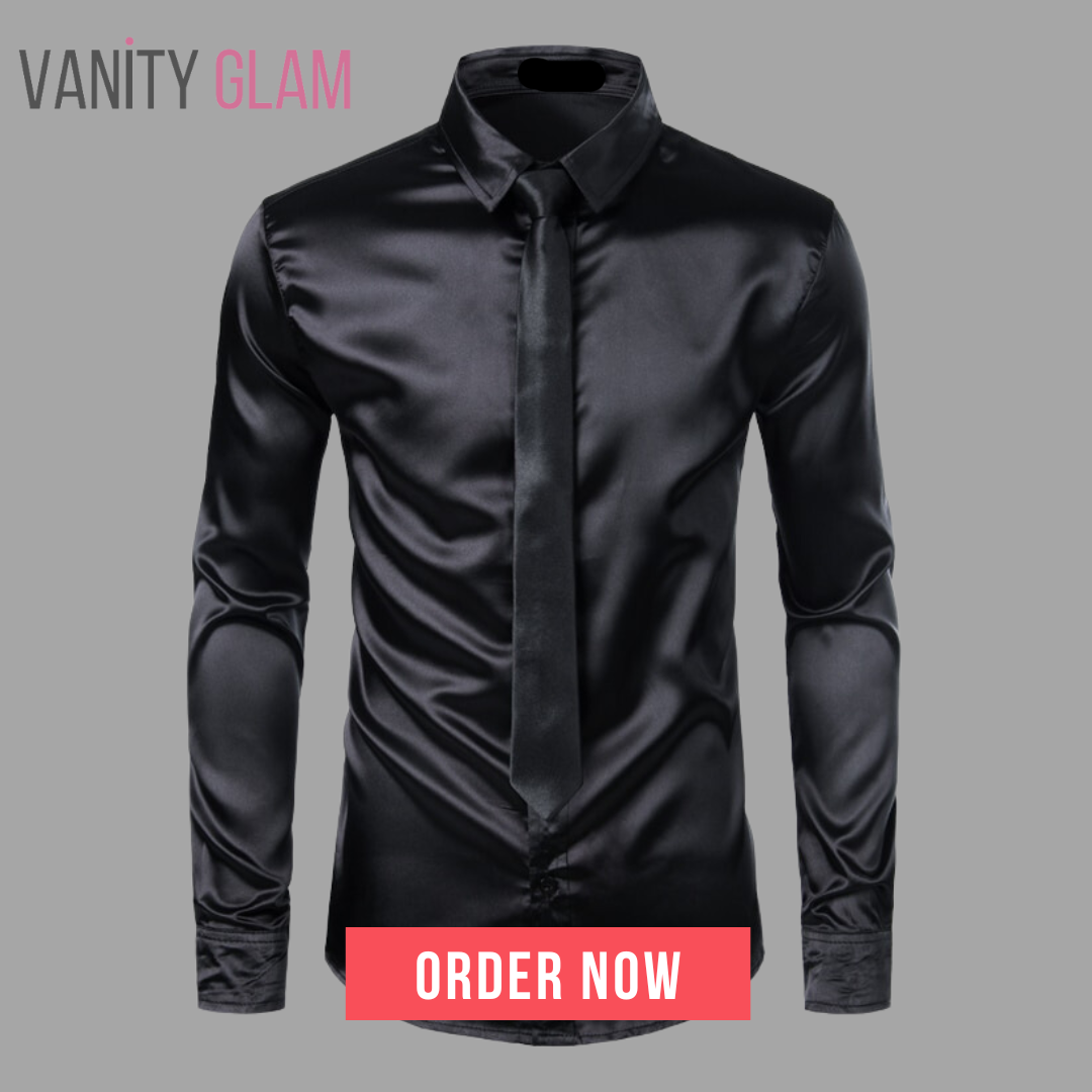Silk Dress Shirt Tie Set