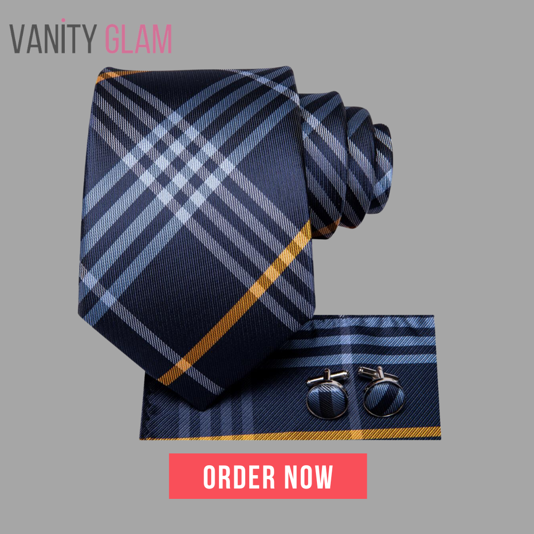 Wedding Silk Tie Set