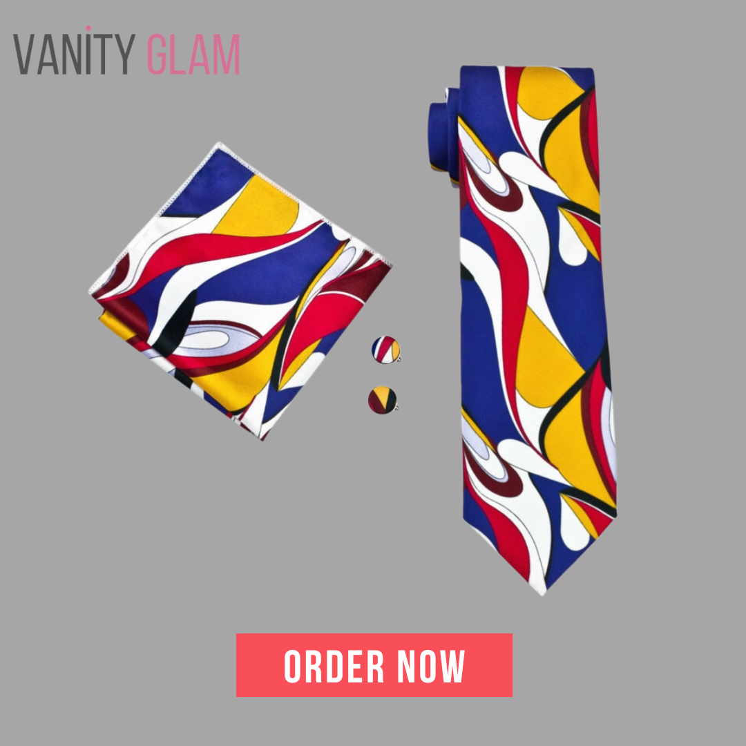 Men's Paisley Printed Necktie