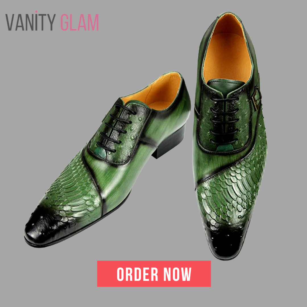 British Carved Oxford Shoes