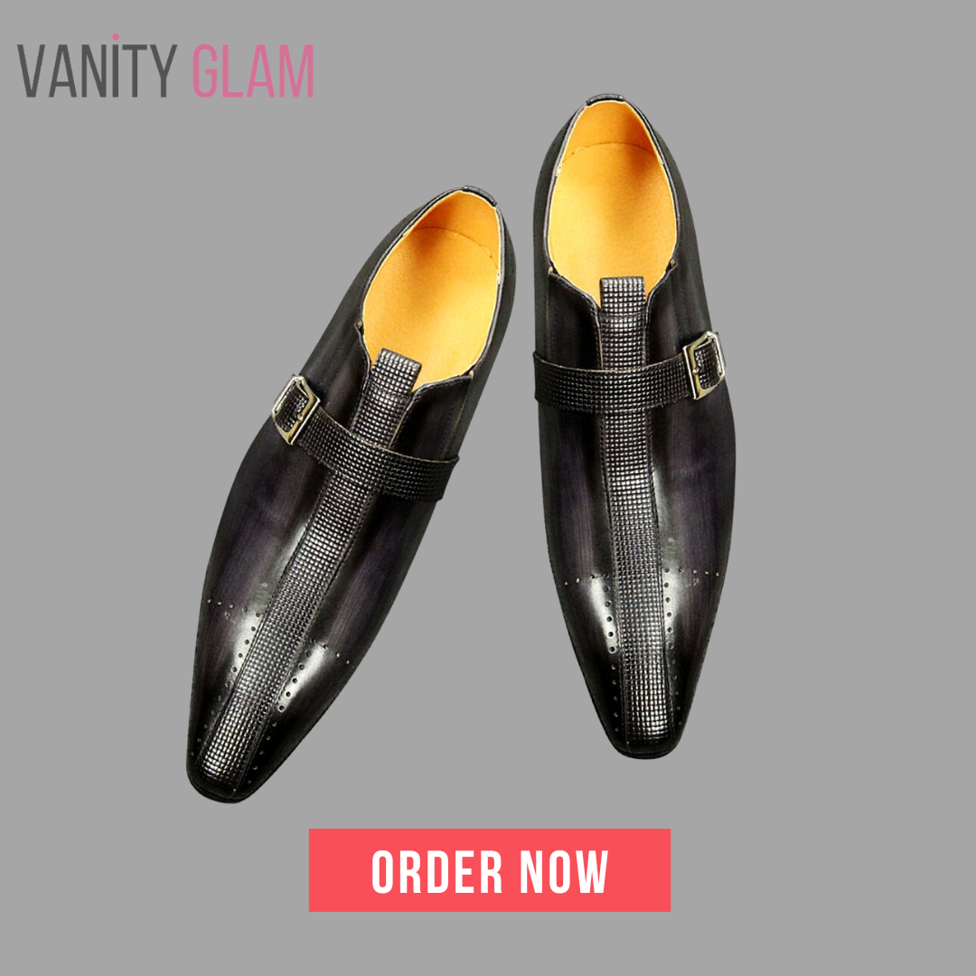 Buckle Formal Oxford Shoes
