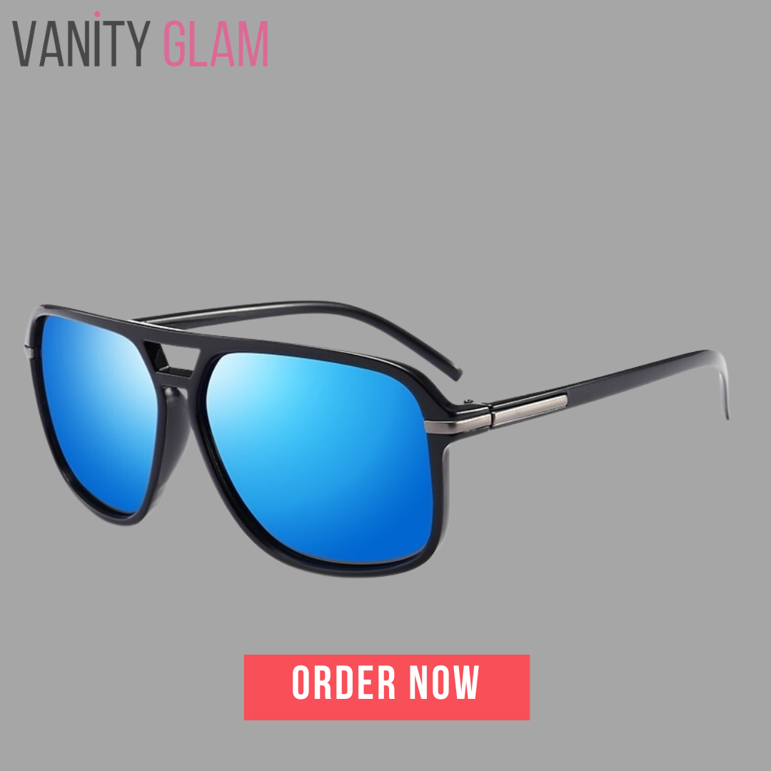 Classic Pilot Vintage Polarized Sunglasses
