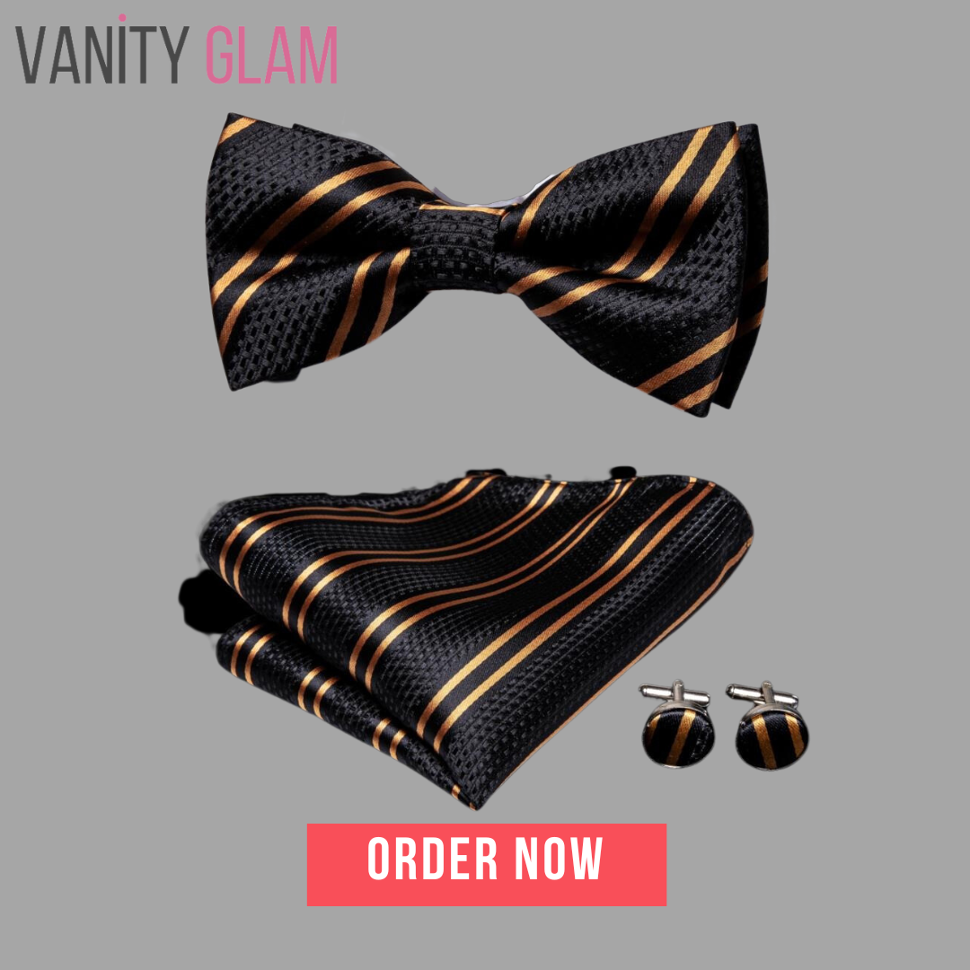 Silk Men's Bowtie Set