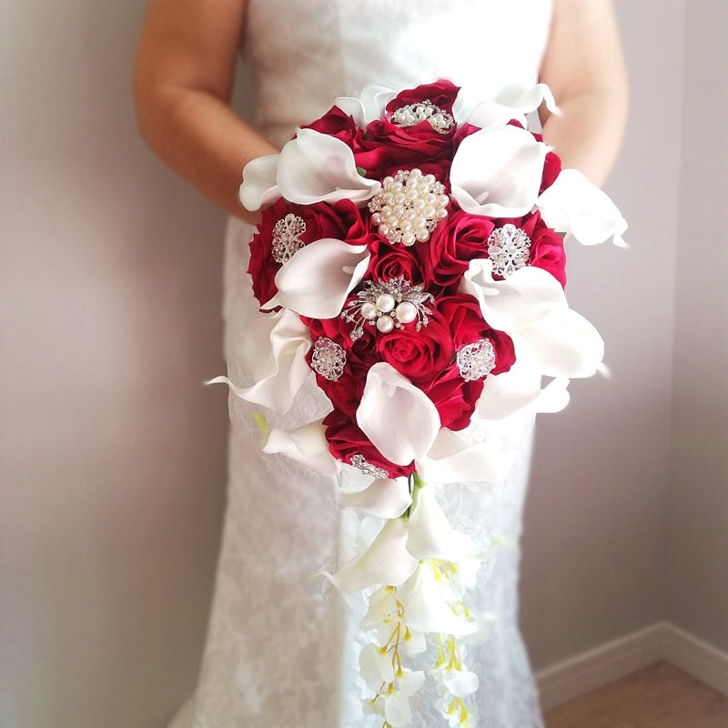 Wedding Waterfall Crystal Bouquets
