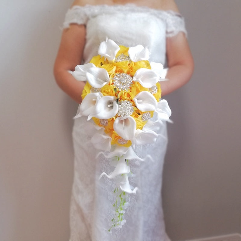 Wedding Waterfall Crystal Bouquets
