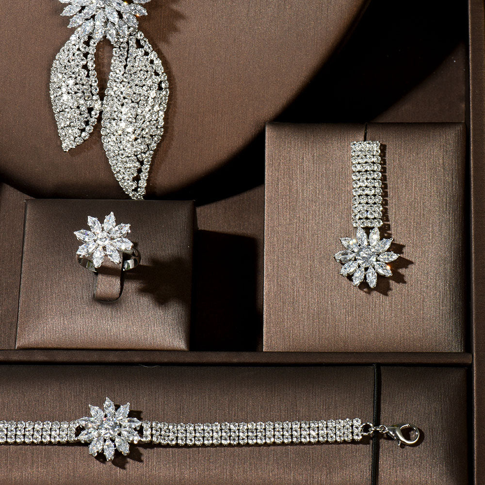 Luxury 4pcs Jewelry Set