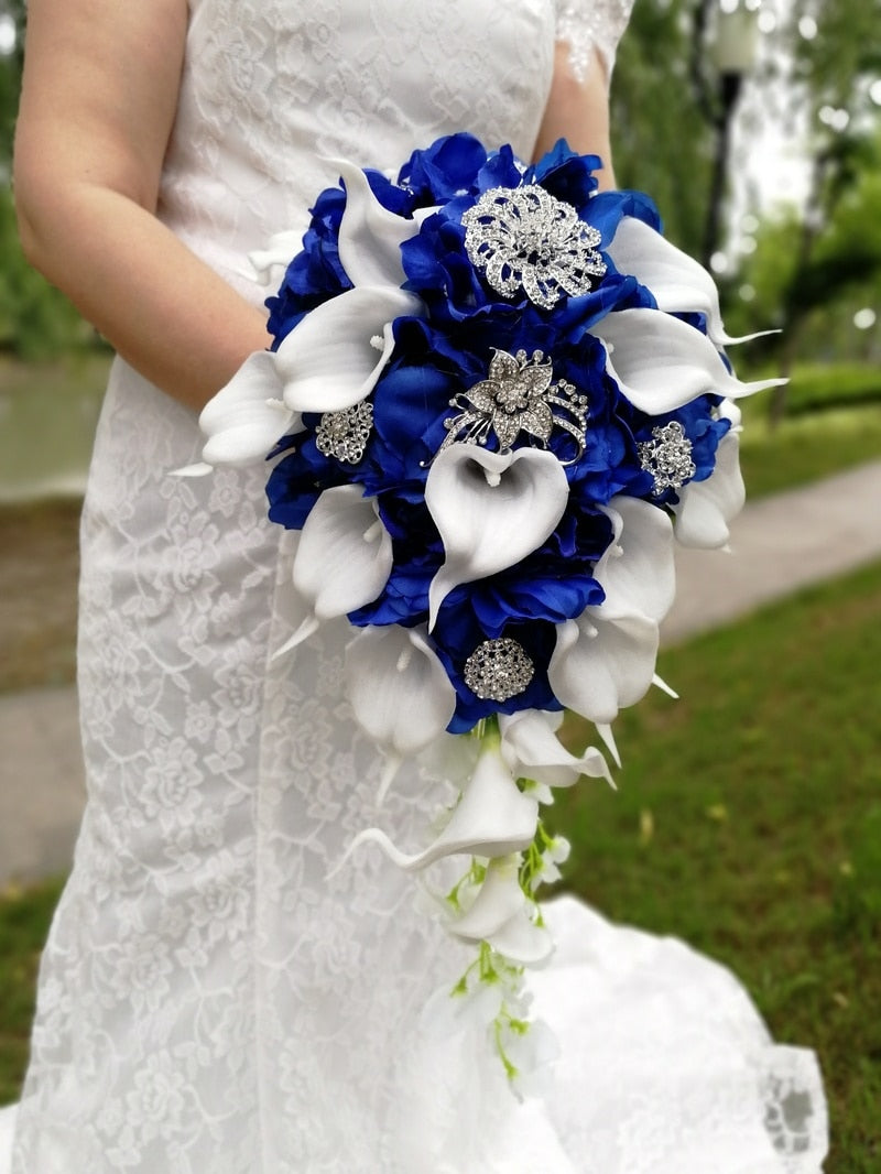 Wedding Waterfall Crystal Bouquets