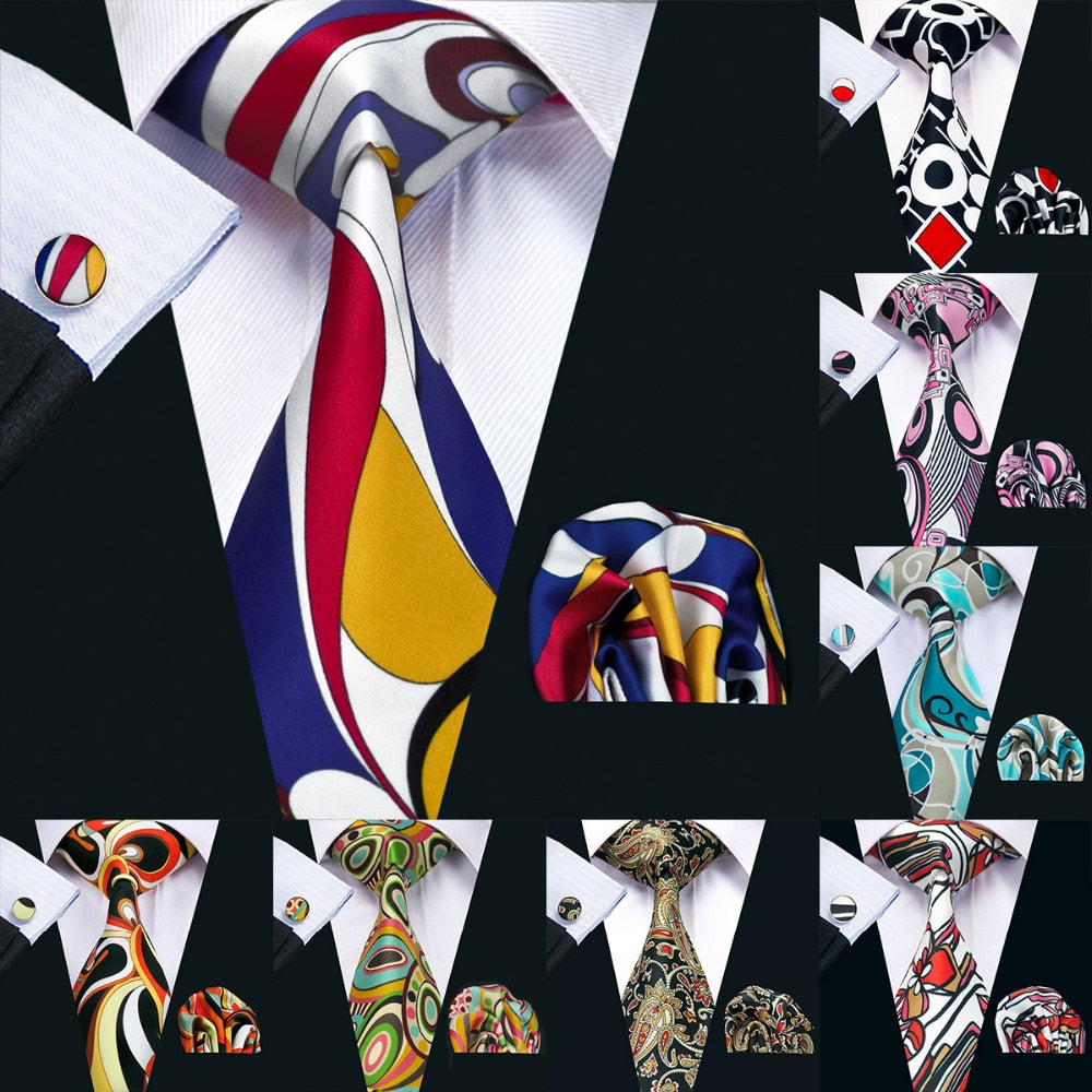 Men's Paisley Printed Necktie