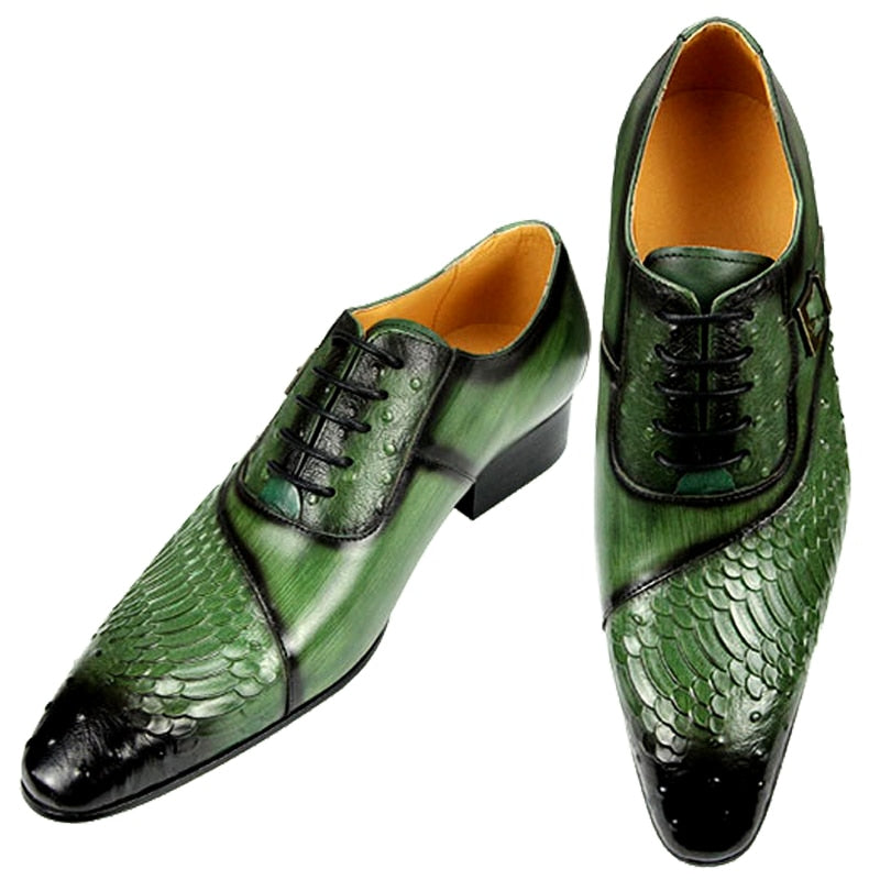 British Carved Oxford Shoes
