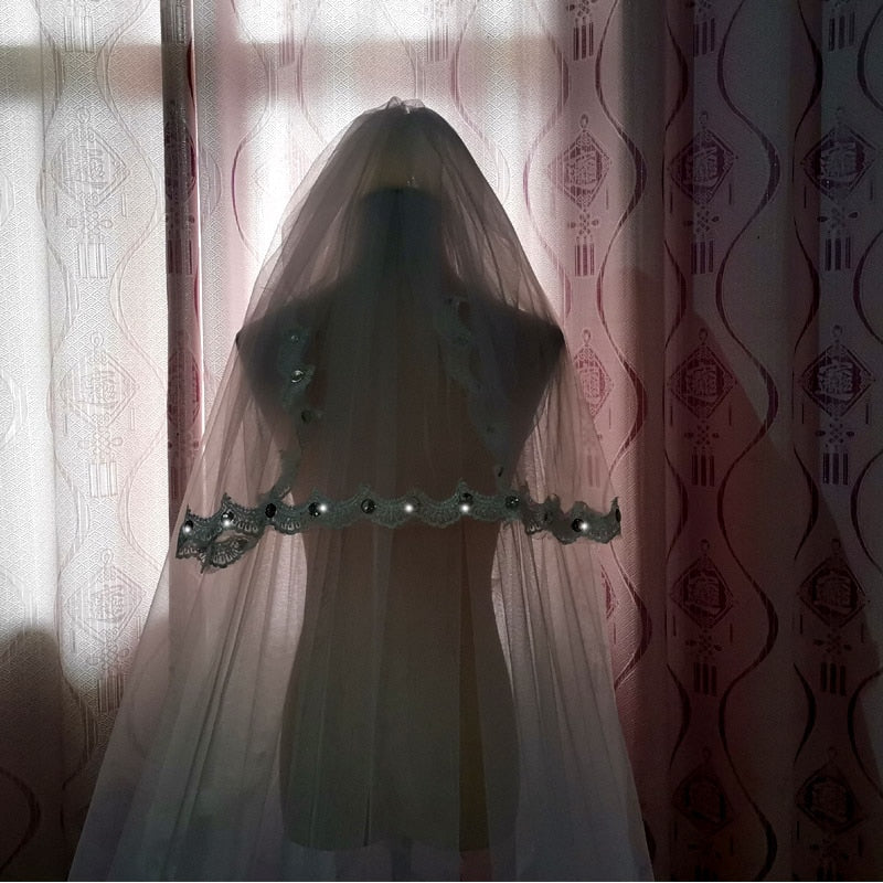 Diamond Full Lace Veil