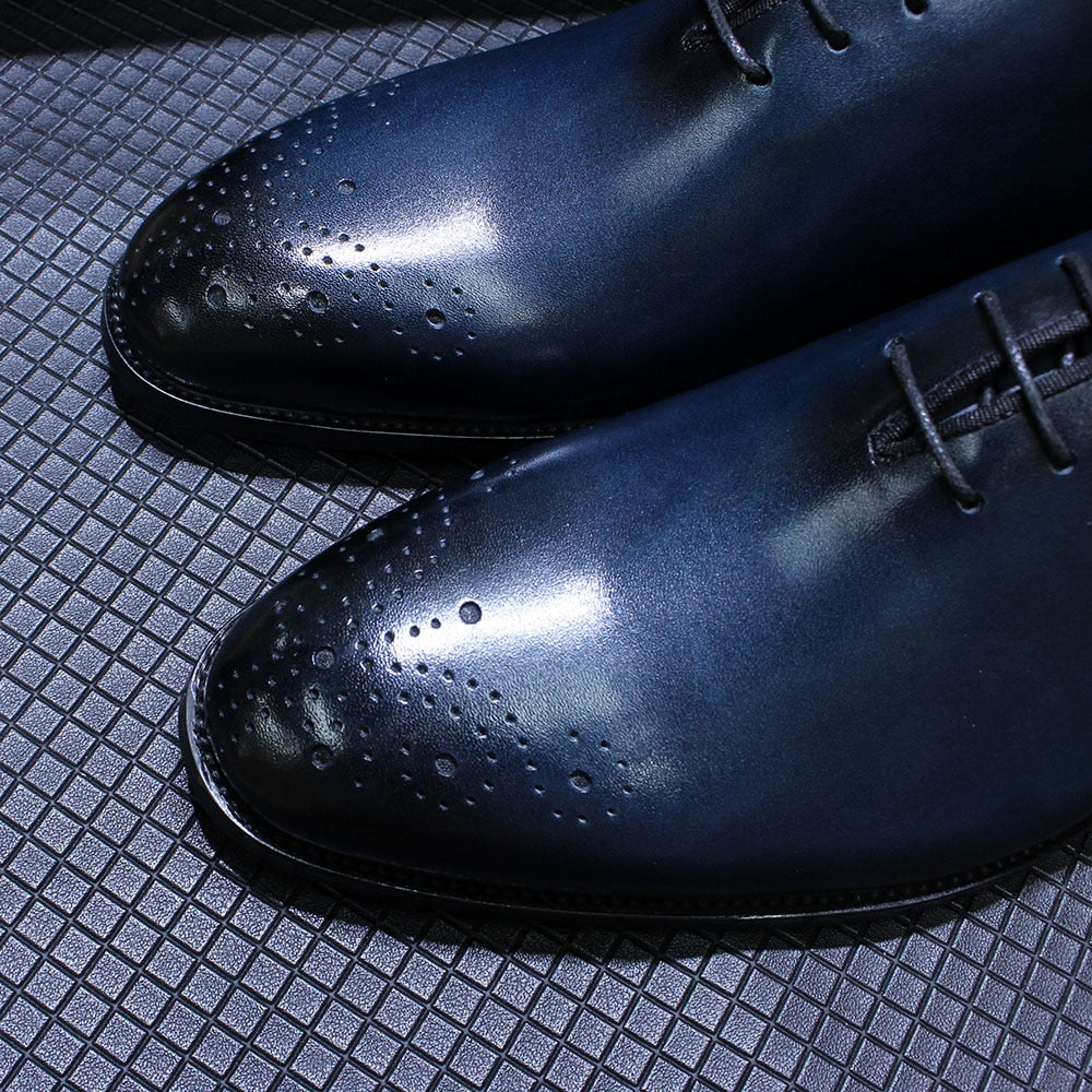 Classic Whole-Cut Oxford Shoes