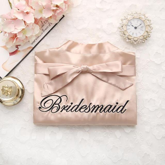 Bridesmaid Wedding Robe