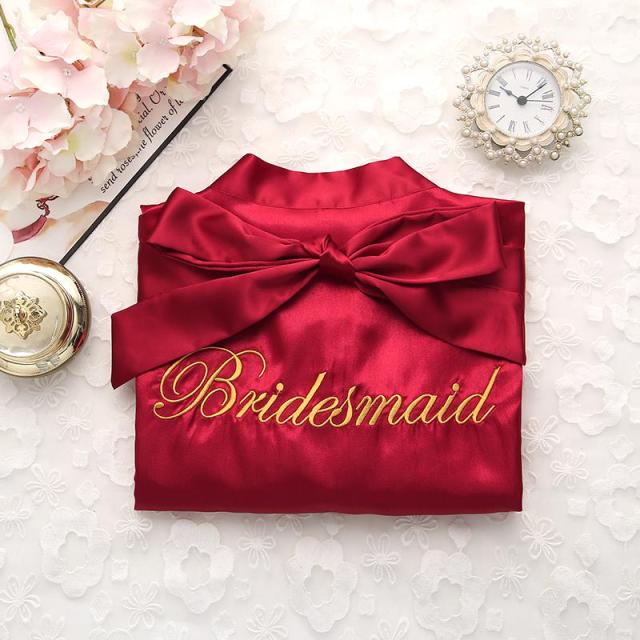 Bridesmaid Wedding Robe