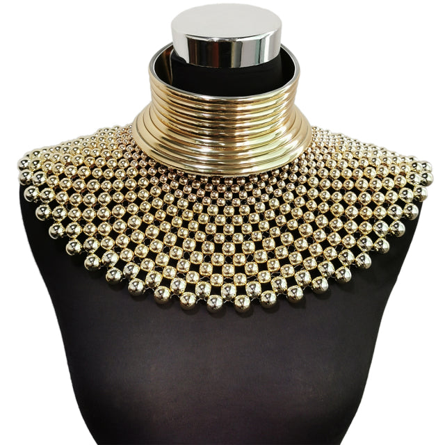 Beaded Statement Necklace