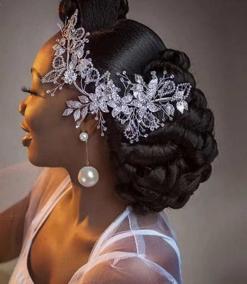 Jeweled Headband Diamond Headpiece Bridal