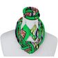 3-Piece African Print Ankara Fabric Jewelry Set – Necklace, Bracelet & Earrings Vanity Glam