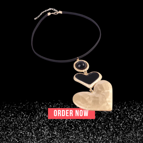 Big Love Heart Collar Choker Necklaces