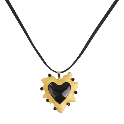 Big Love Heart Collar Choker Necklaces