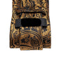 Timeless Fashion – Black Gold Paisley Striped Tie with Accessories c