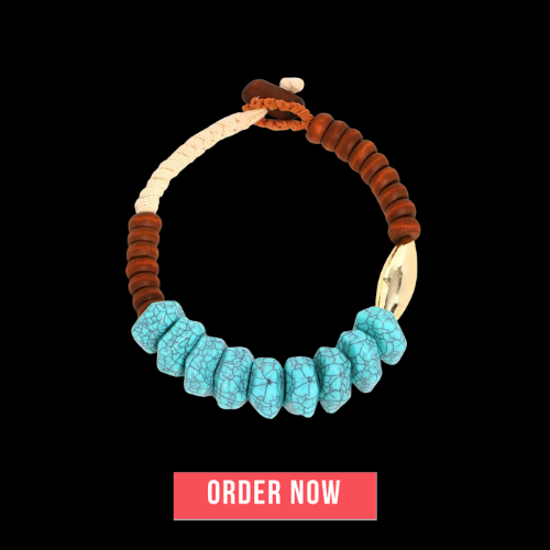 Bohemian Statement Beads Necklace – Trendy Beach Party Jewelry for Women Vanity Glam