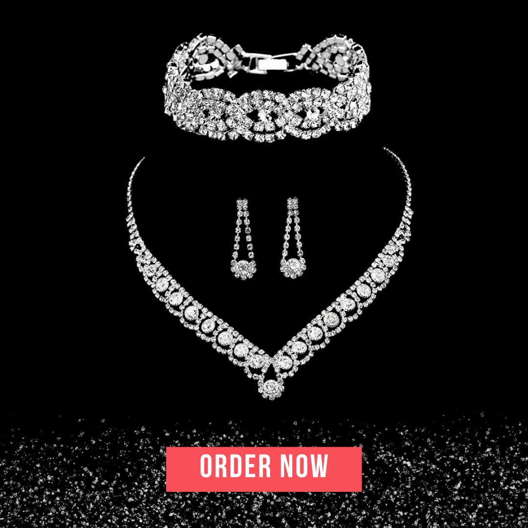 Bridal Rhinestone Crystal Jewelry Sets