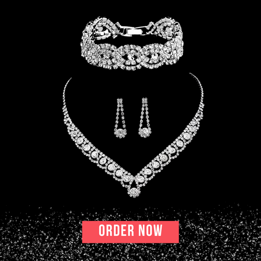 Bridal Rhinestone Crystal Jewelry Sets