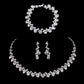 Bridal Rhinestone Crystal Jewelry Sets